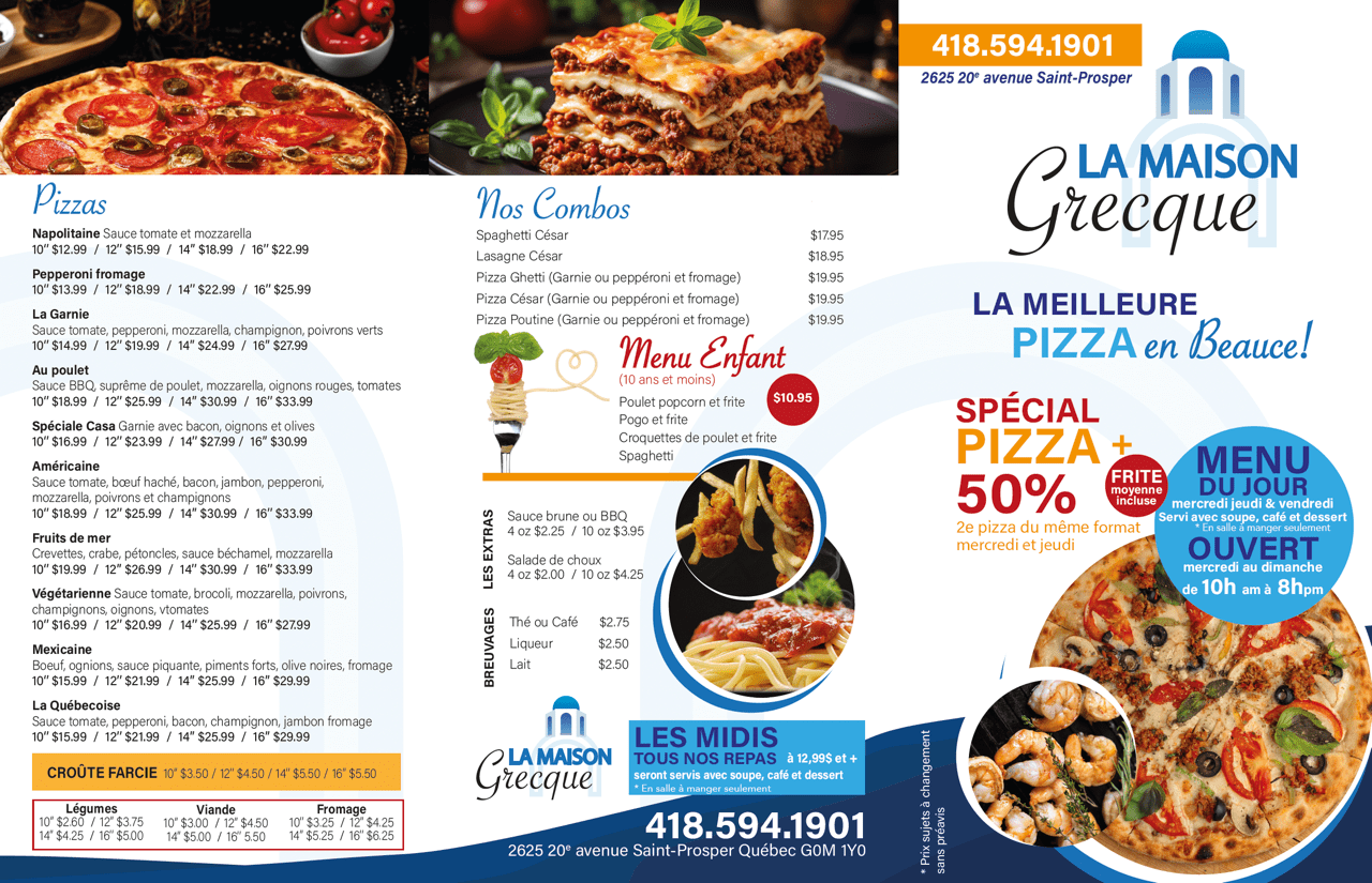 Maison Grecque Menu 1 min