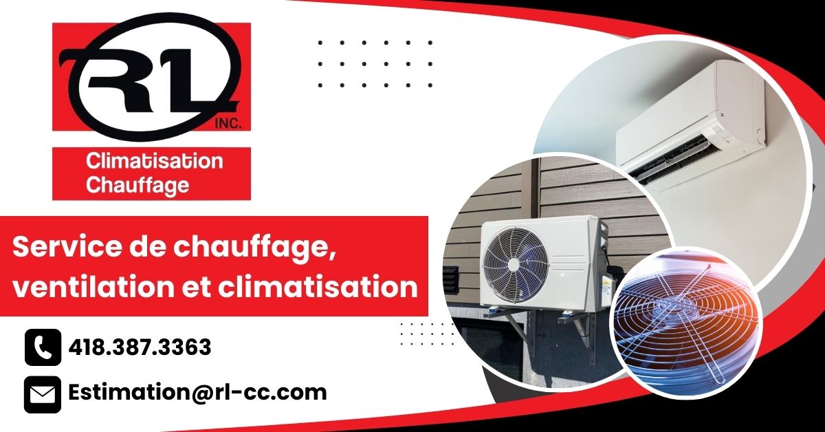 RL Climatisation Chauffage Inc Bandeaux