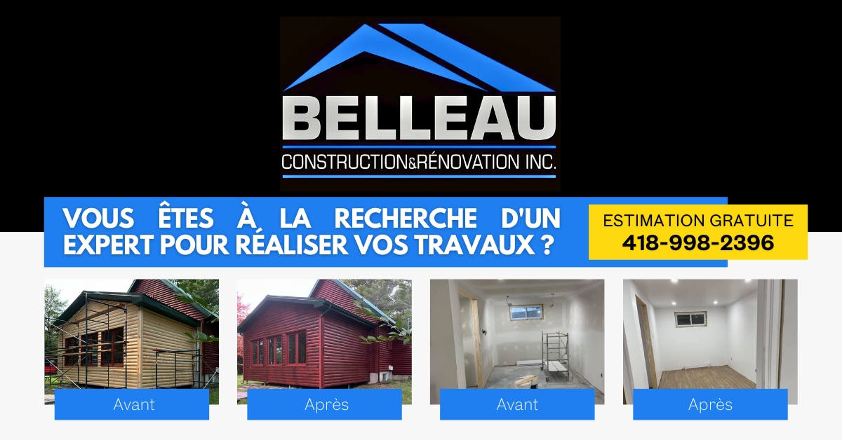 belleau construction rénovation