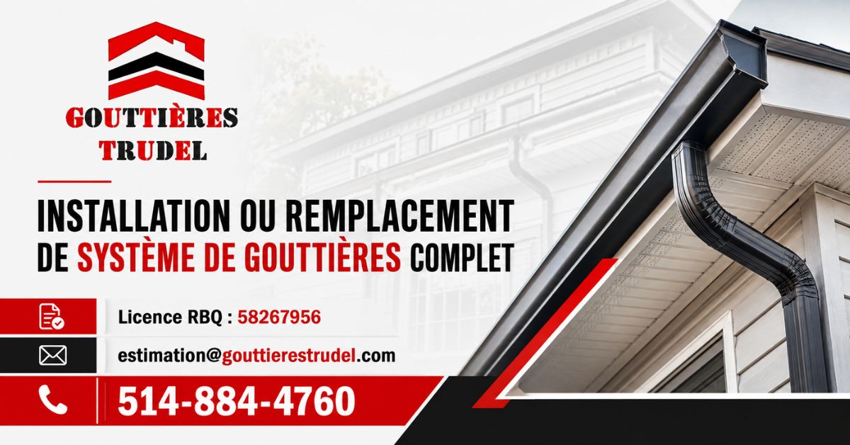 gouttiere trudel