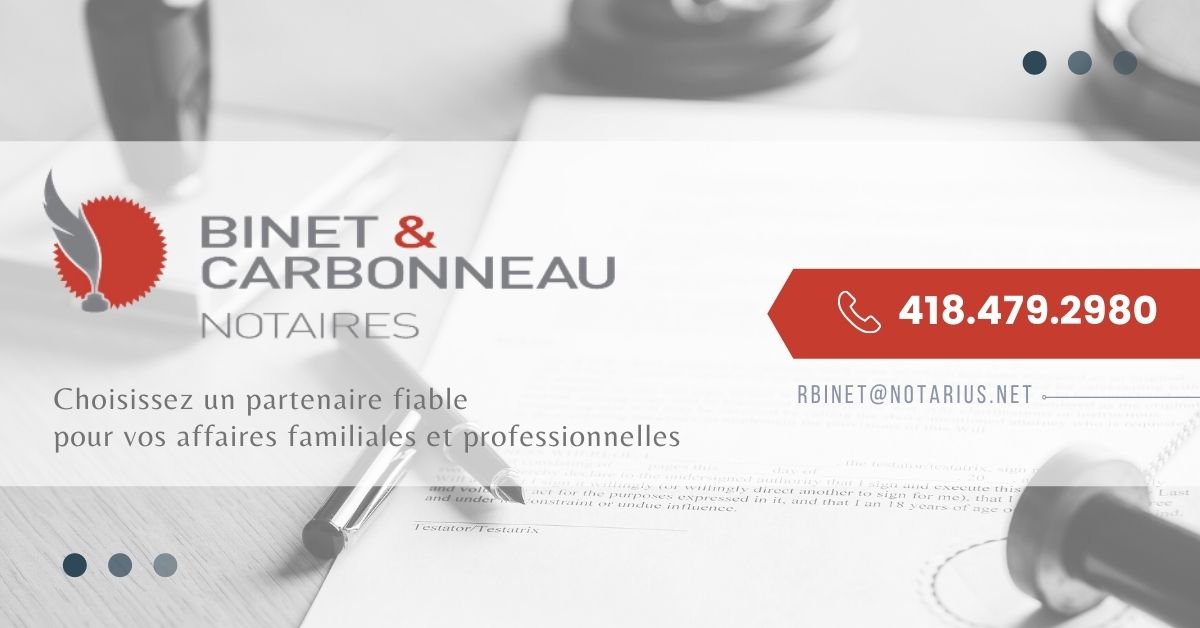 Binet Carbonneau Notaires