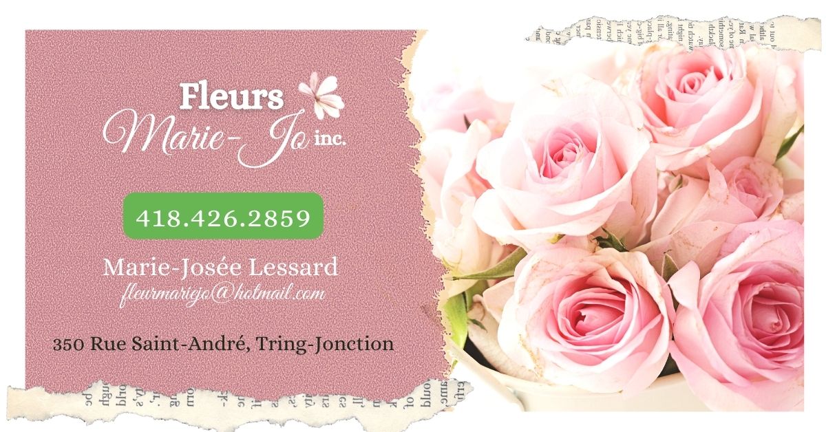 Fleurs Marie Jo inc Fleuriste à Tring Jonction