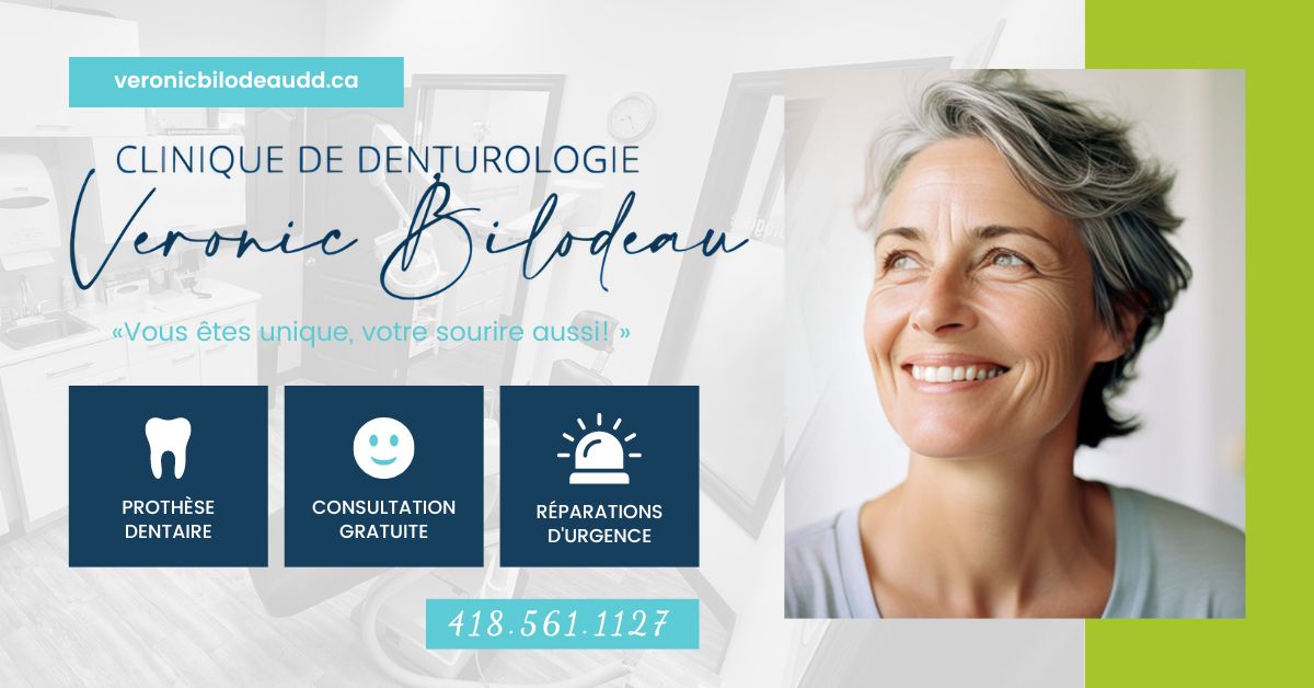 Veronic Bilodeau Denturologiste Saint Lambert Beauce 1