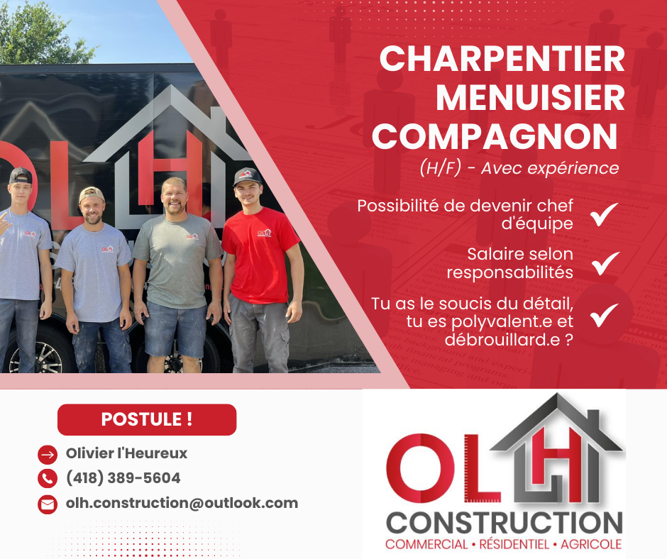 olh construction emploi