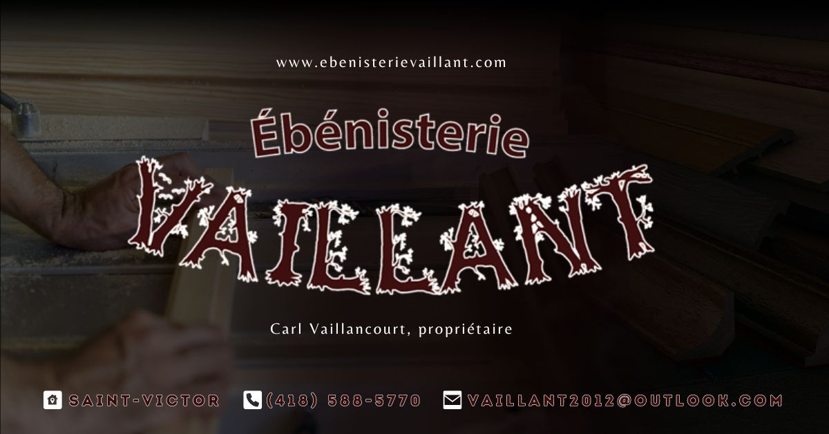 Ebenisterie Carl Vaillant Saint Victor Quebec 35