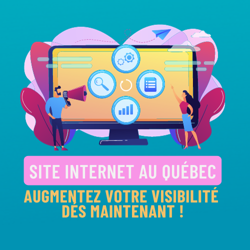 Conception, création, refonte de site internet (web) au Québec